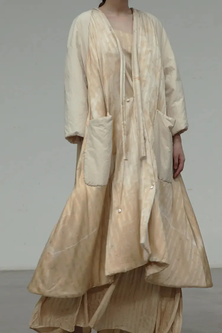 MUTEDANCE Loose Silk Coat MD20FW38 - Image 3