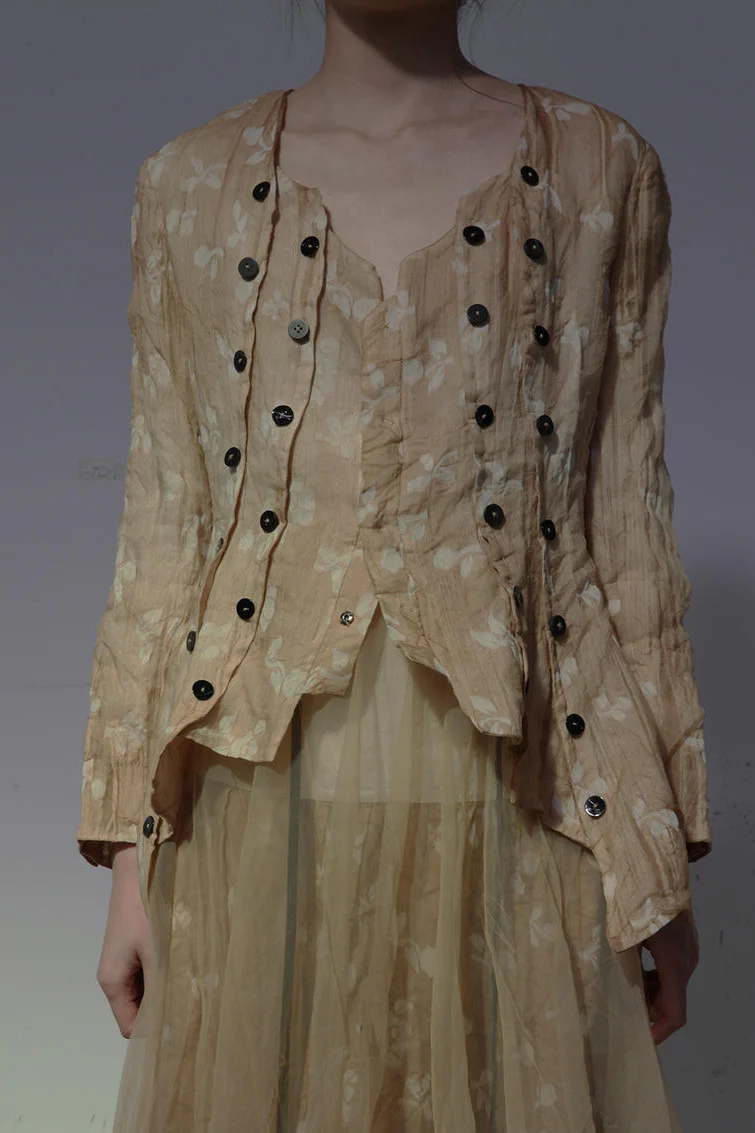 MUTEDANCE MD20SS-KAL09 embroidered jacket