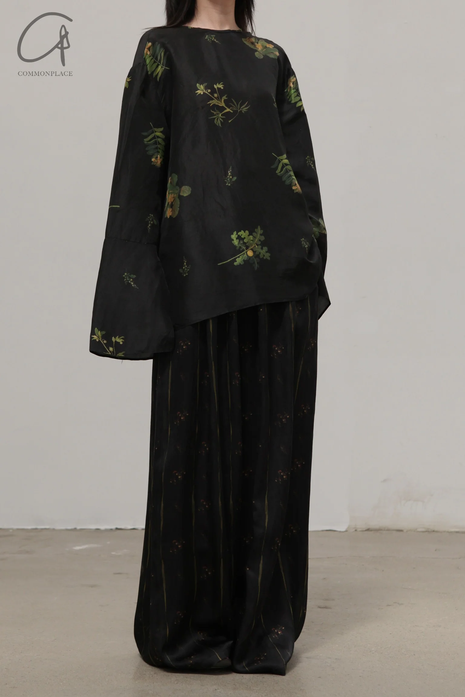 MUTEDANCE mulberry silk printed top MD24SS167 PM133 - Image 2