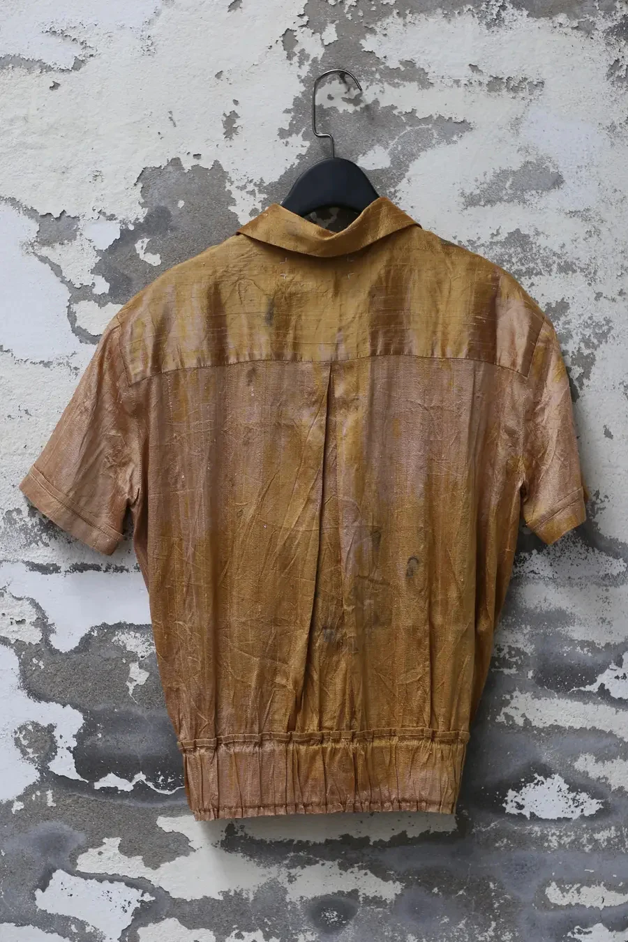 Mutedance Silk Waist Short Sleeve Shirt Series MD-MD24SS67-JIN Gold PM122 - Image 7