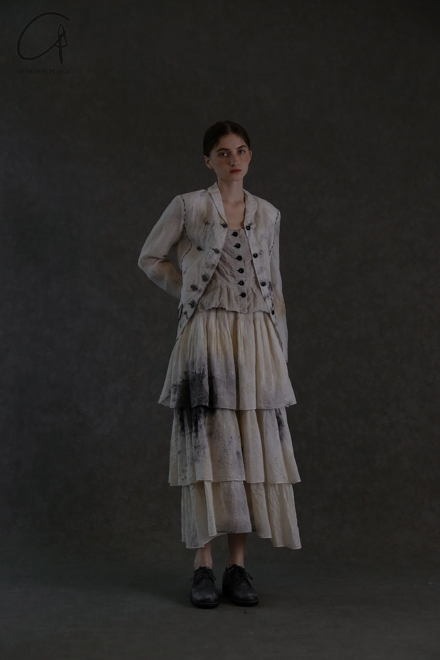 MUTEDANCE off-scale textured silk jacket MD22SS77 PM33 - Image 6