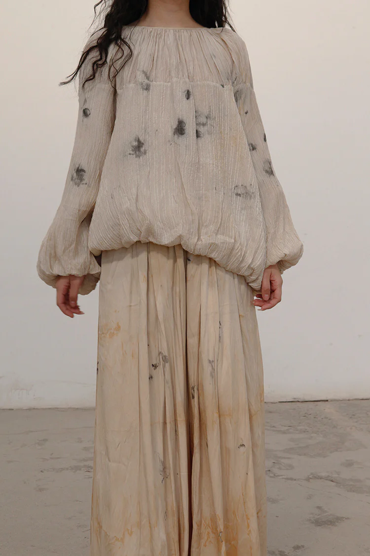 MUTEDANCE pleated shirt MD21FW31 - Image 6