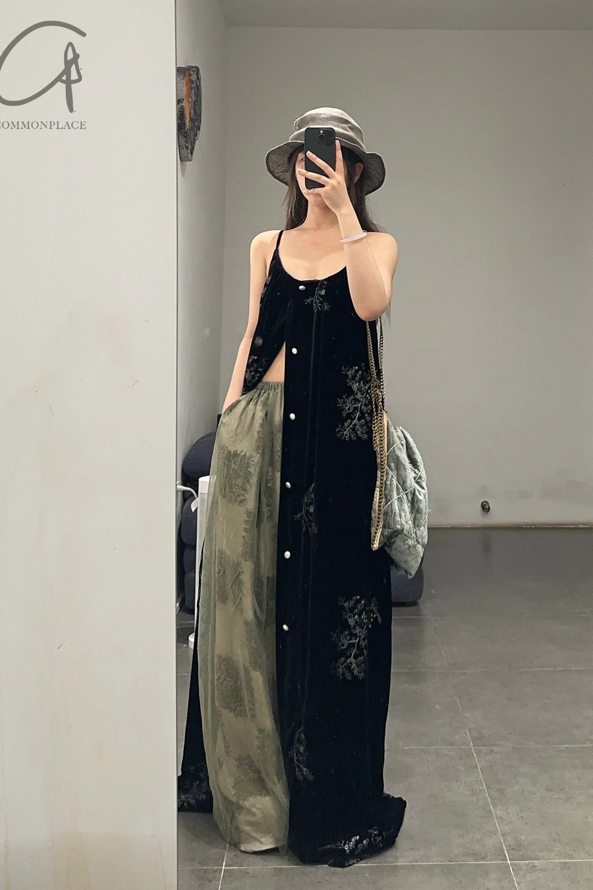 Mutedance 23 Spring/Summer Plaid Print Casual Pants MD-MD23SS51-HUARAN Flower Dye - Image 17
