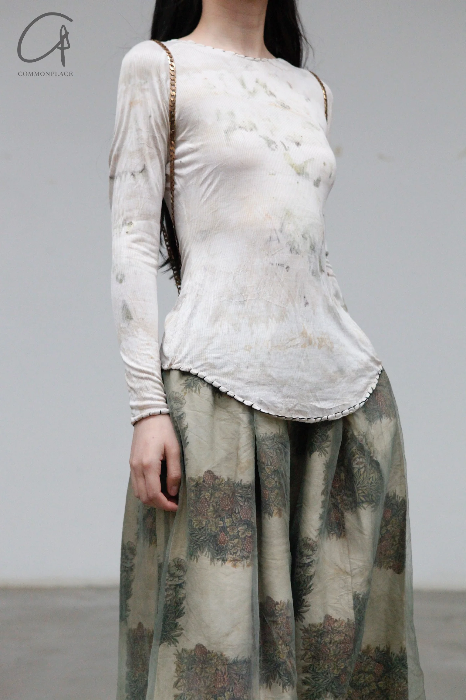 Mutedance 23 Spring/Summer Plaid Print Casual Pants MD-MD23SS51-HUARAN Flower Dye - Image 5