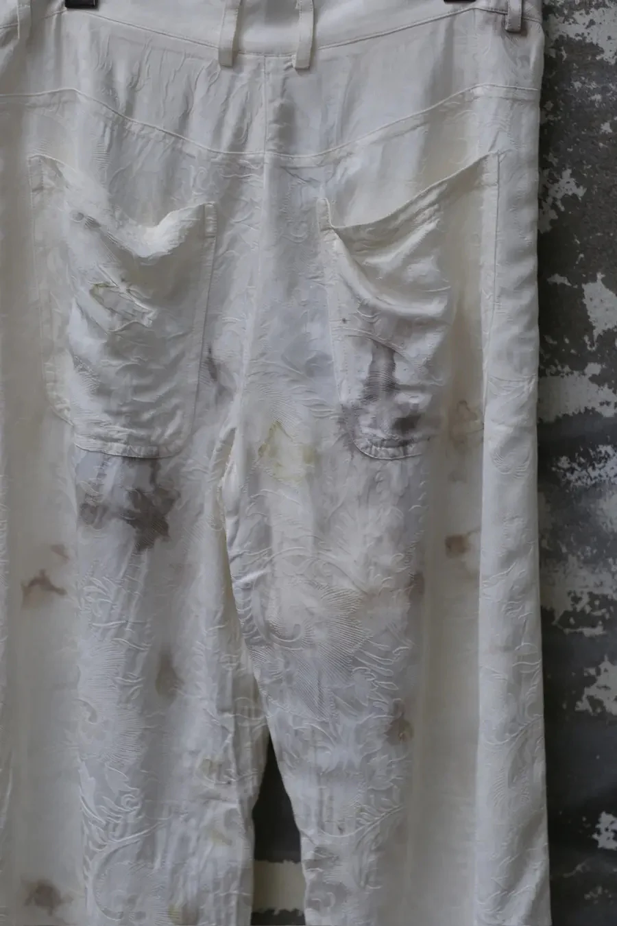 MUTEDANCE 24 Spring/Summer Printed Blouse/Pants MD-MD24SS127-HOARY - Image 3