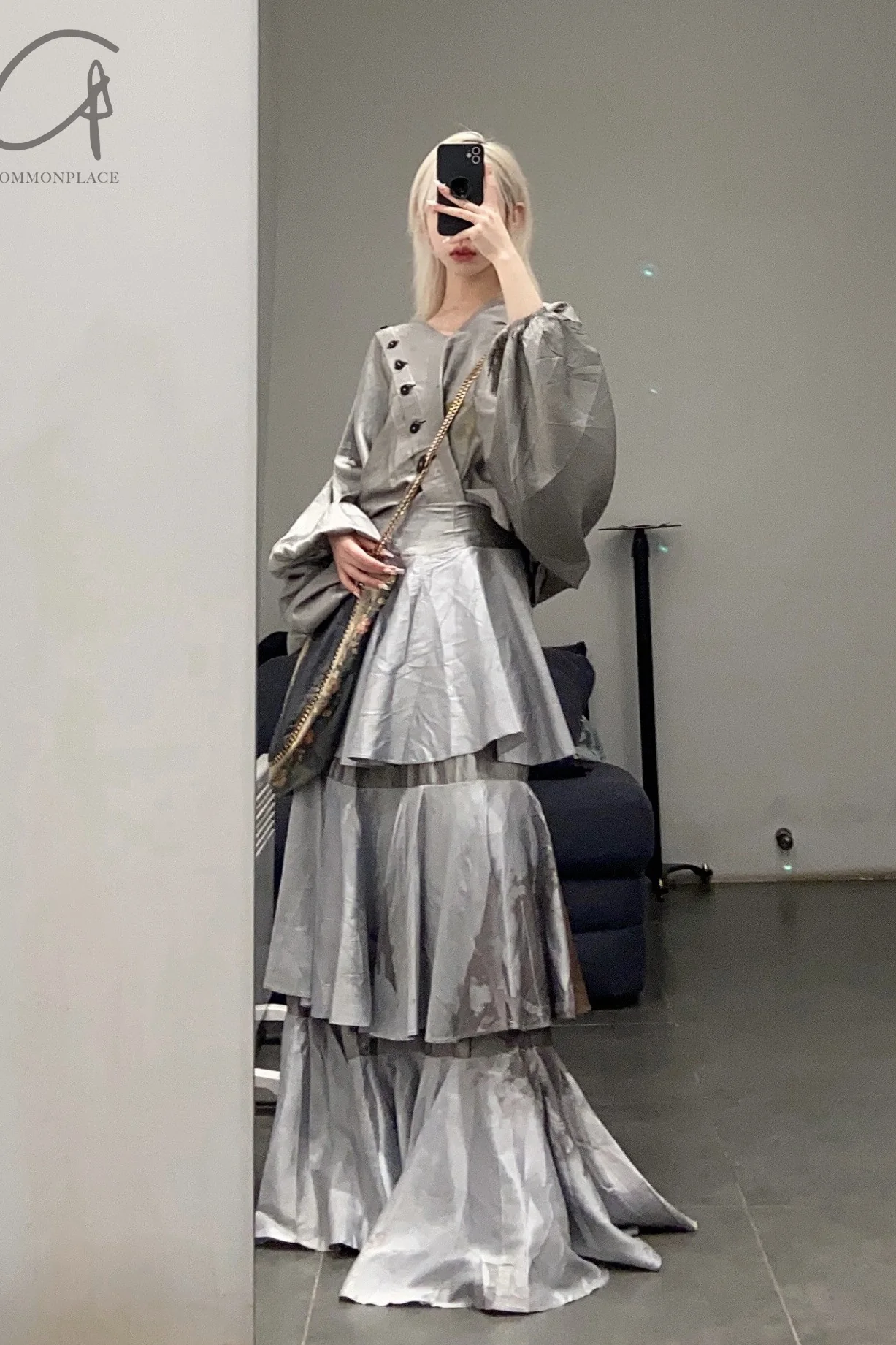 MUTEDANCE real silk hill skirt MD22FW66 - Image 17