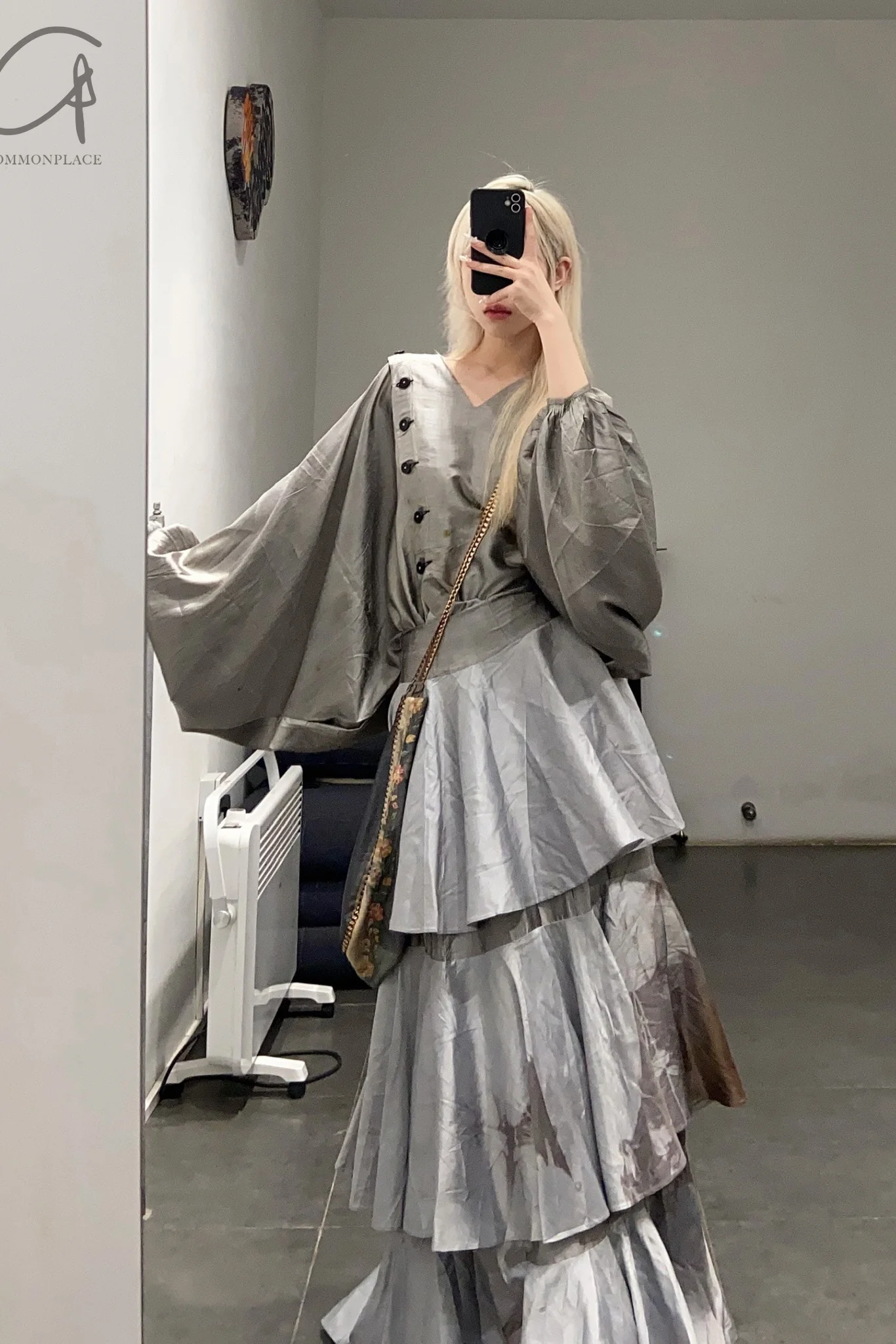 MUTEDANCE real silk hill skirt MD22FW66 - Image 18