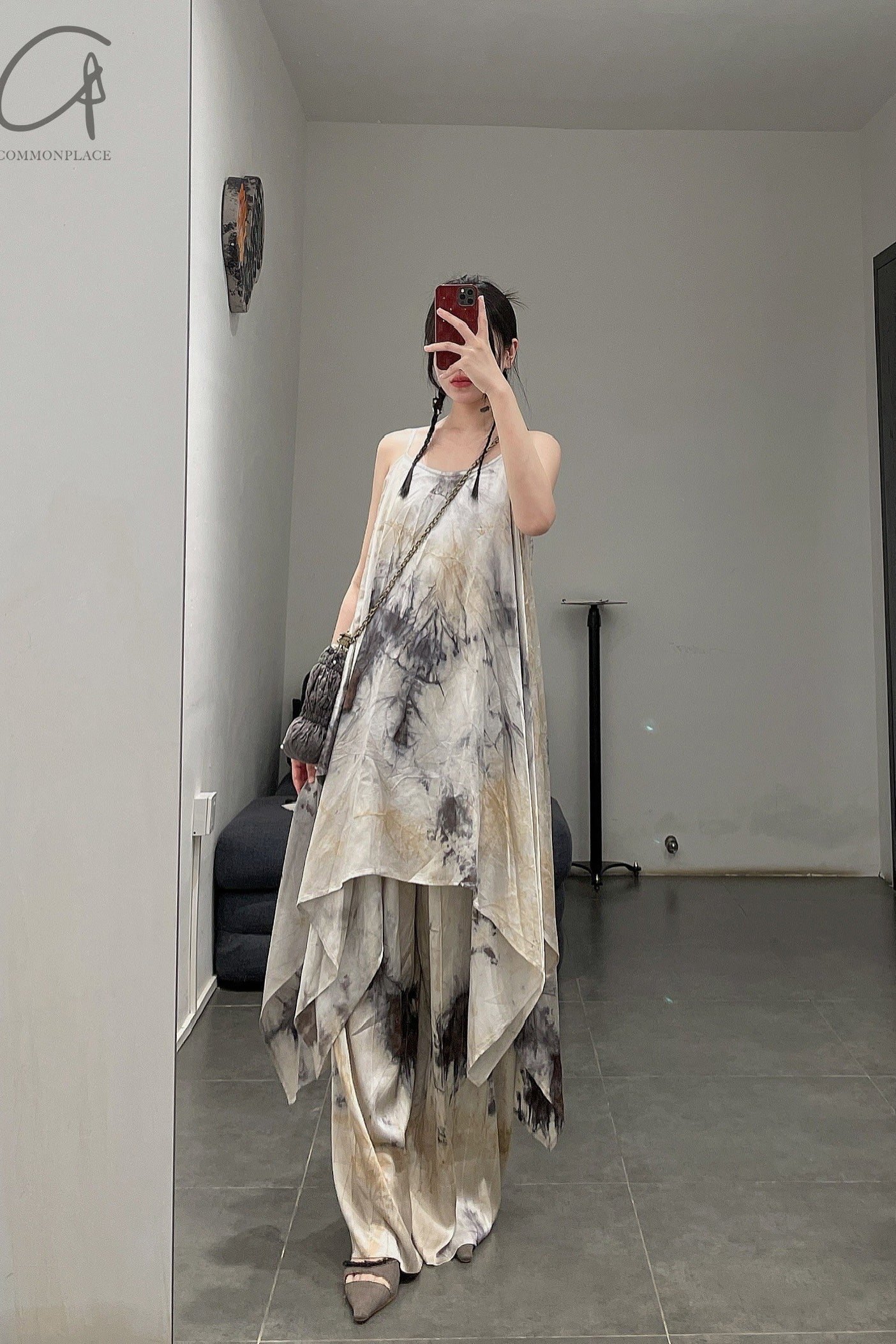 MUTEDANCE silk double layer slip dress MD22SS01 - Image 18
