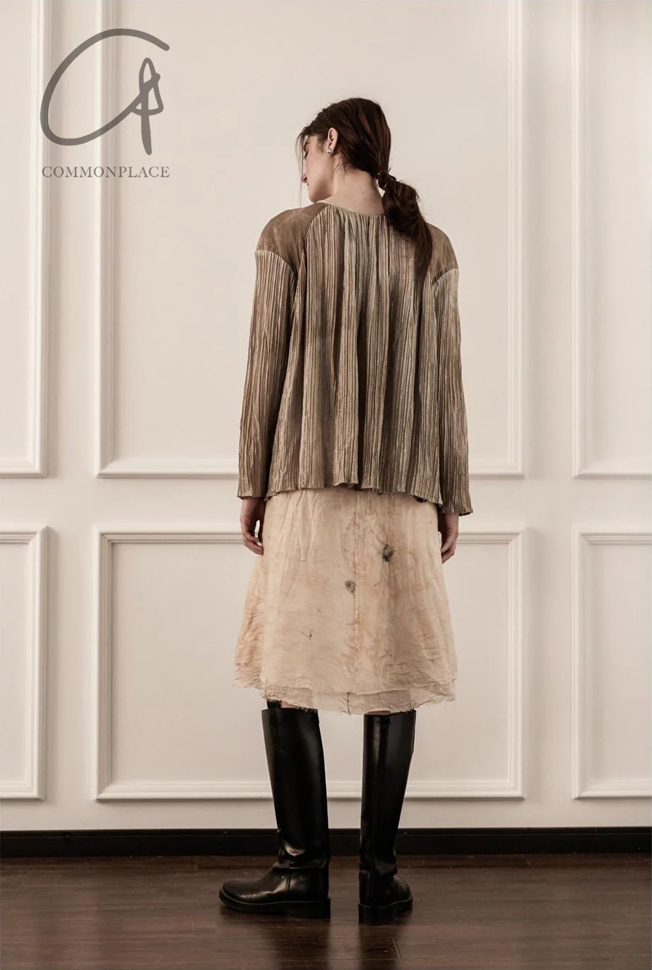 MUTEDANCE silk pleated shirt MD21FW12 - Image 15