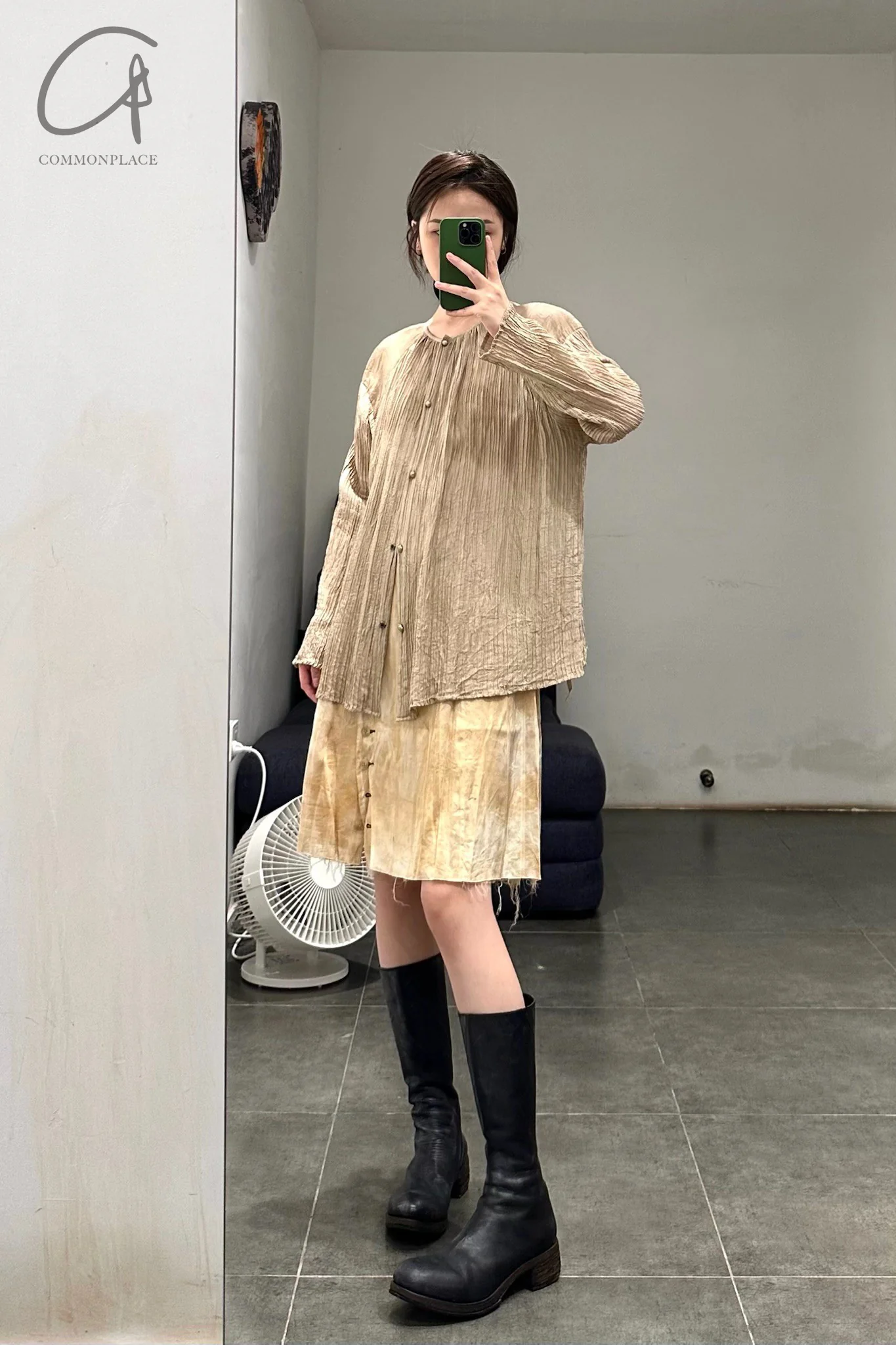 MUTEDANCE silk pleated shirt MD21FW12 - Image 16