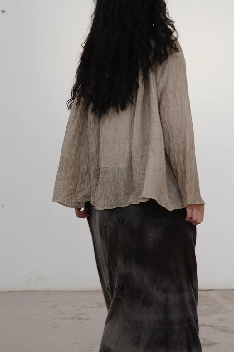 MUTEDANCE silk pleated shirt MD21FW12 - Image 5