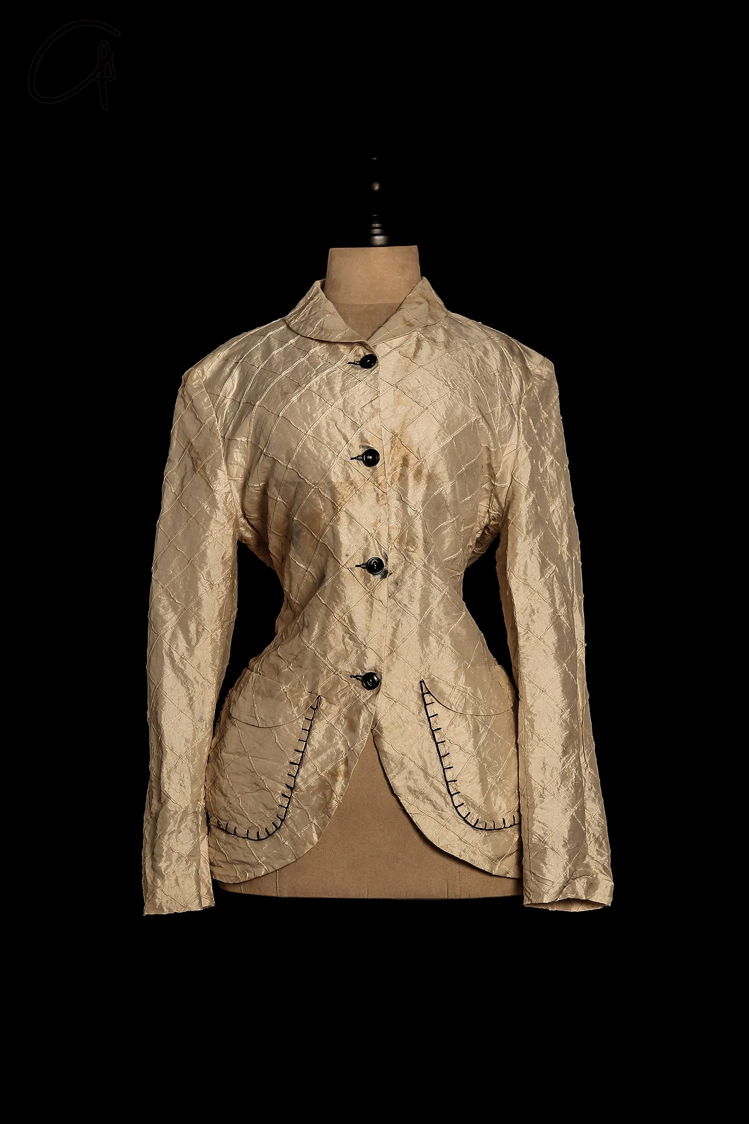 MUTEDANCE Silk Prismatic Jacket MD22SS49 Off-White PM33 - Image 12