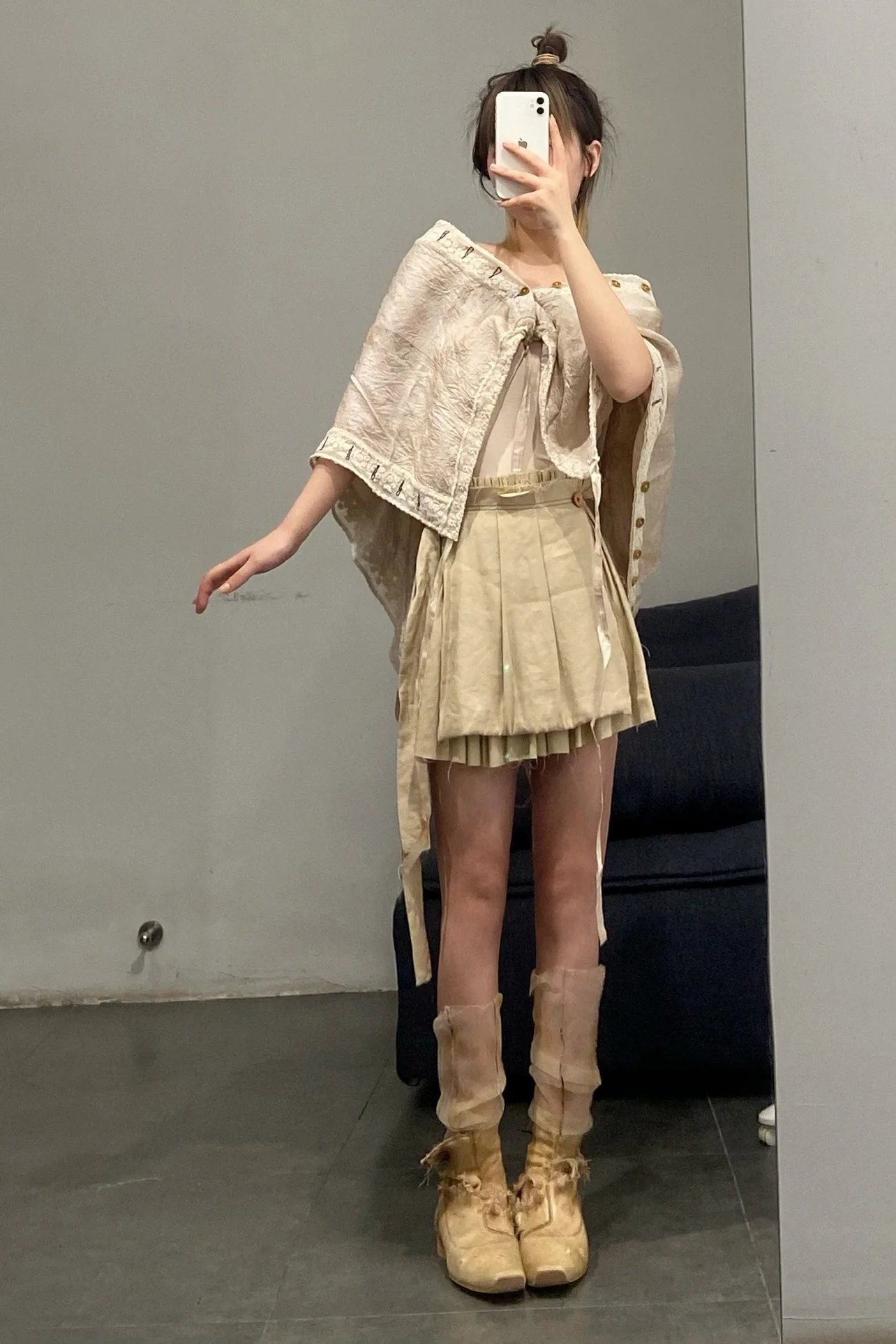 MUTEDANCE  silk shawl MD21SS08 - Image 7