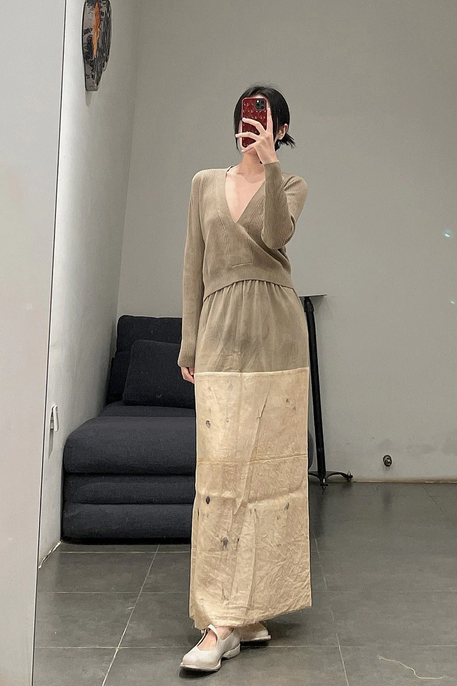 MUTEDANCE silk tube top dress MD21FW58 - Image 17