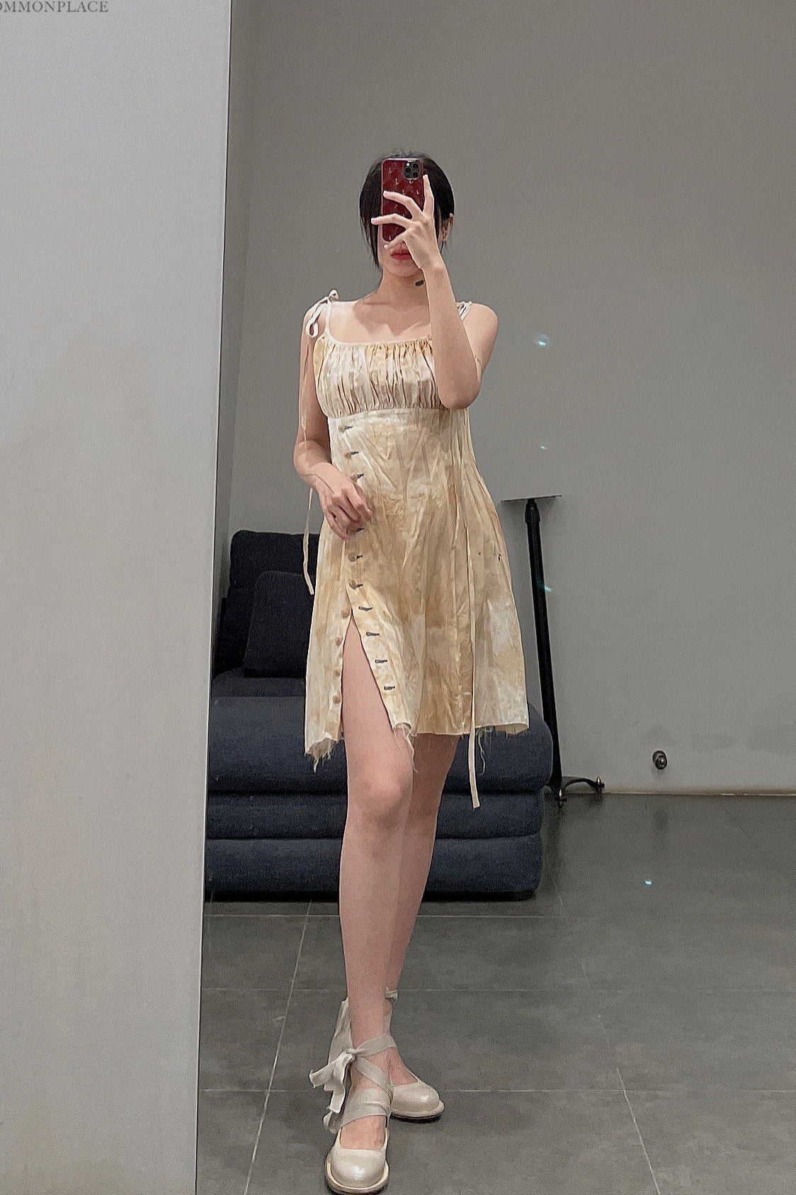 MUTEDANCE Silk Tunic Sling Dress MD21FW52 PM21 - Image 22
