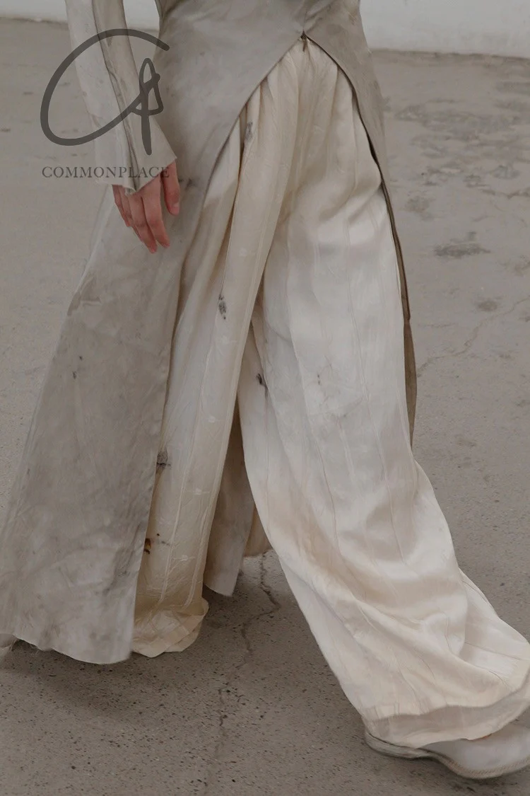 MUTEDANCE silk wide-leg pants MD21FW41 - Image 5