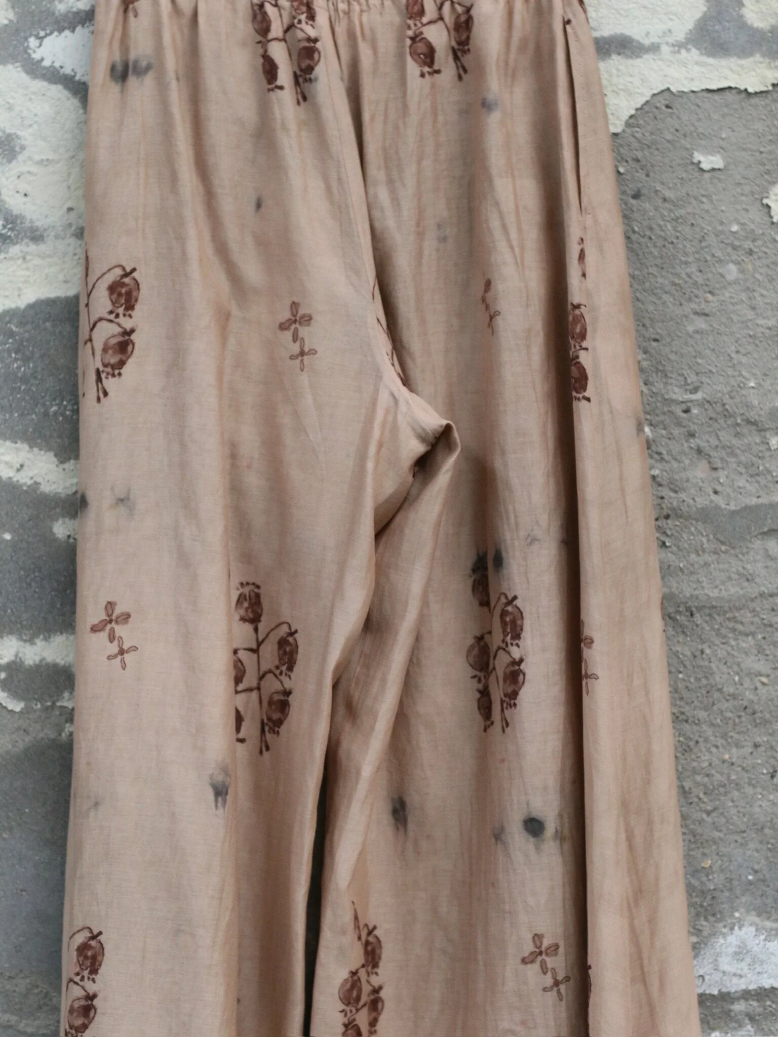 Mutedance Spring/Summer 2026 Drawstring Casual Pants, Plant Dye, MD-MD26SS164 - Image 3
