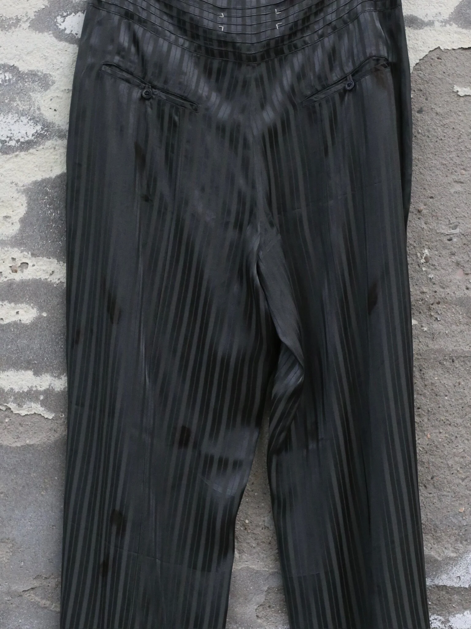 Mutedance Spring/Summer 2026 Elastic Wide-Waist Casual Pants, Plant Dye MD-MD26SS126 (MD-MD26SS125) - Image 3