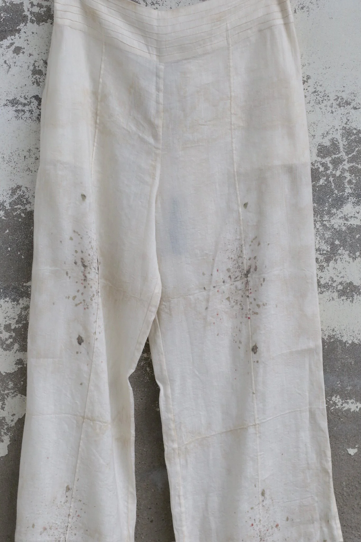 Mutedance Spring/Summer 2026 Elastic Wide-Waist Casual Pants, Plant Dye MD-MD26SS125 - Image 2
