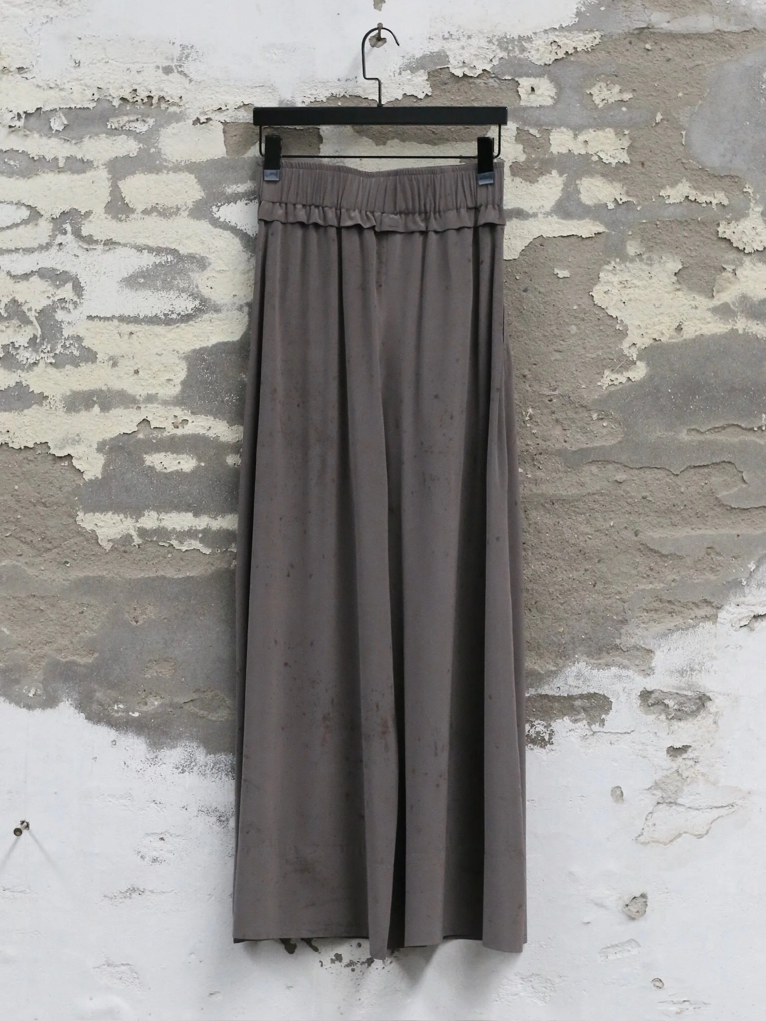 Mutedance Spring/Summer 2026 Elasticated Ruffled Lace Waist Casual Pants, Plant Dye MD-MD26SS129 (MD-MD26SS127) - Image 4