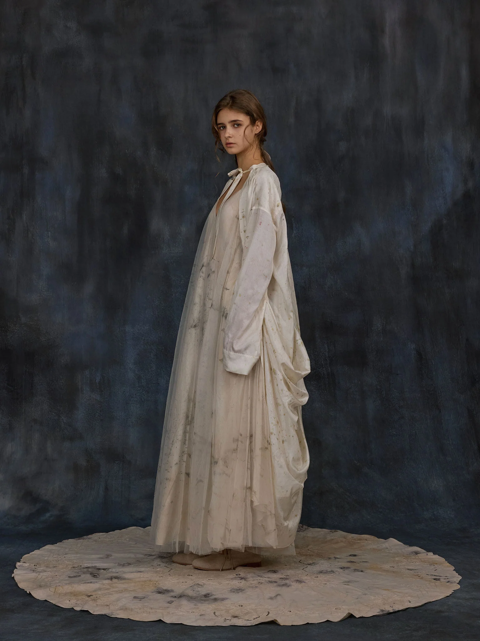 Mutedance Spring/Summer 2026 Floral Dye Spaghetti Strap Maxi Dress MD-MD26SS17 - Image 11