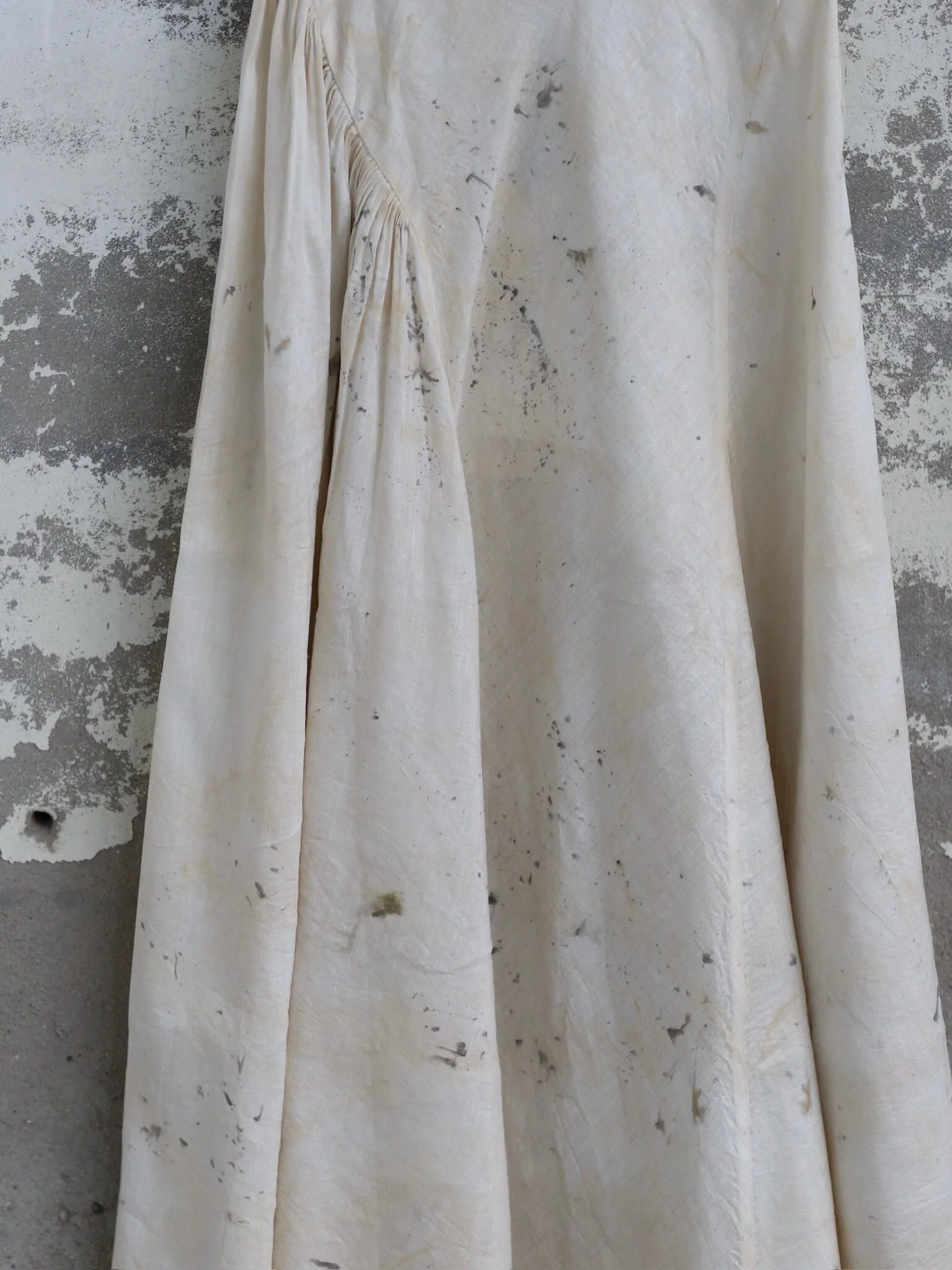 Mutedance Spring/Summer 2026 Handmade Plant-Dyed Midi Skirt MD-MD26SS109 - Image 3