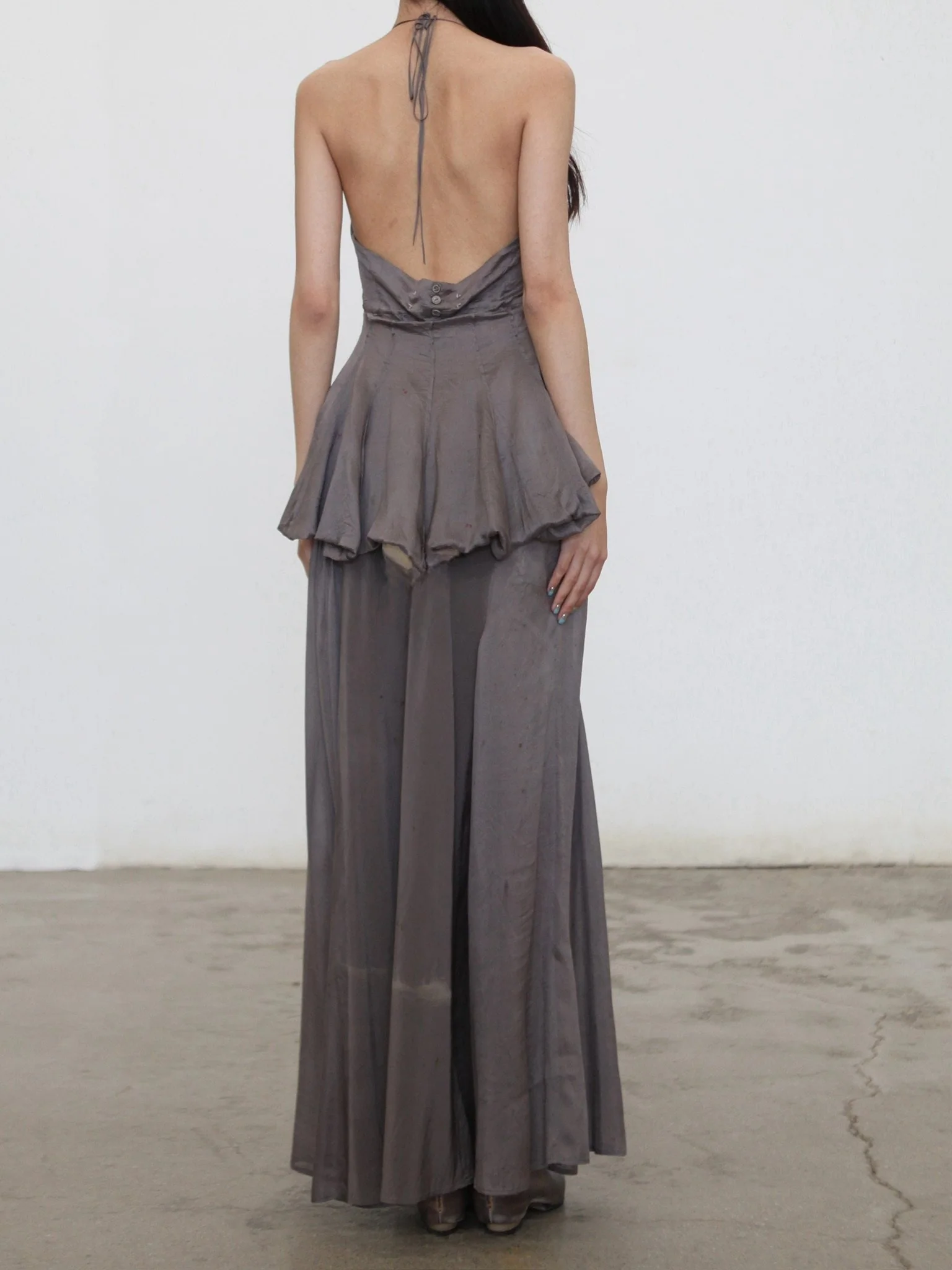 Mutedance Spring/Summer 2026 Handmade Plant-Dyed Midi Skirt MD-MD26SS110 (MD26SS109) - Image 18