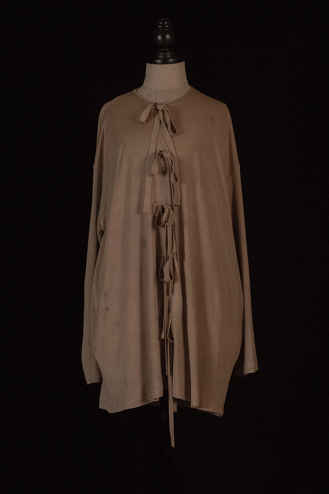 Mutedance Spring/Summer 2026 Plant-Dyed Drawstring Shirt MD-MD26SS179 - Image 6