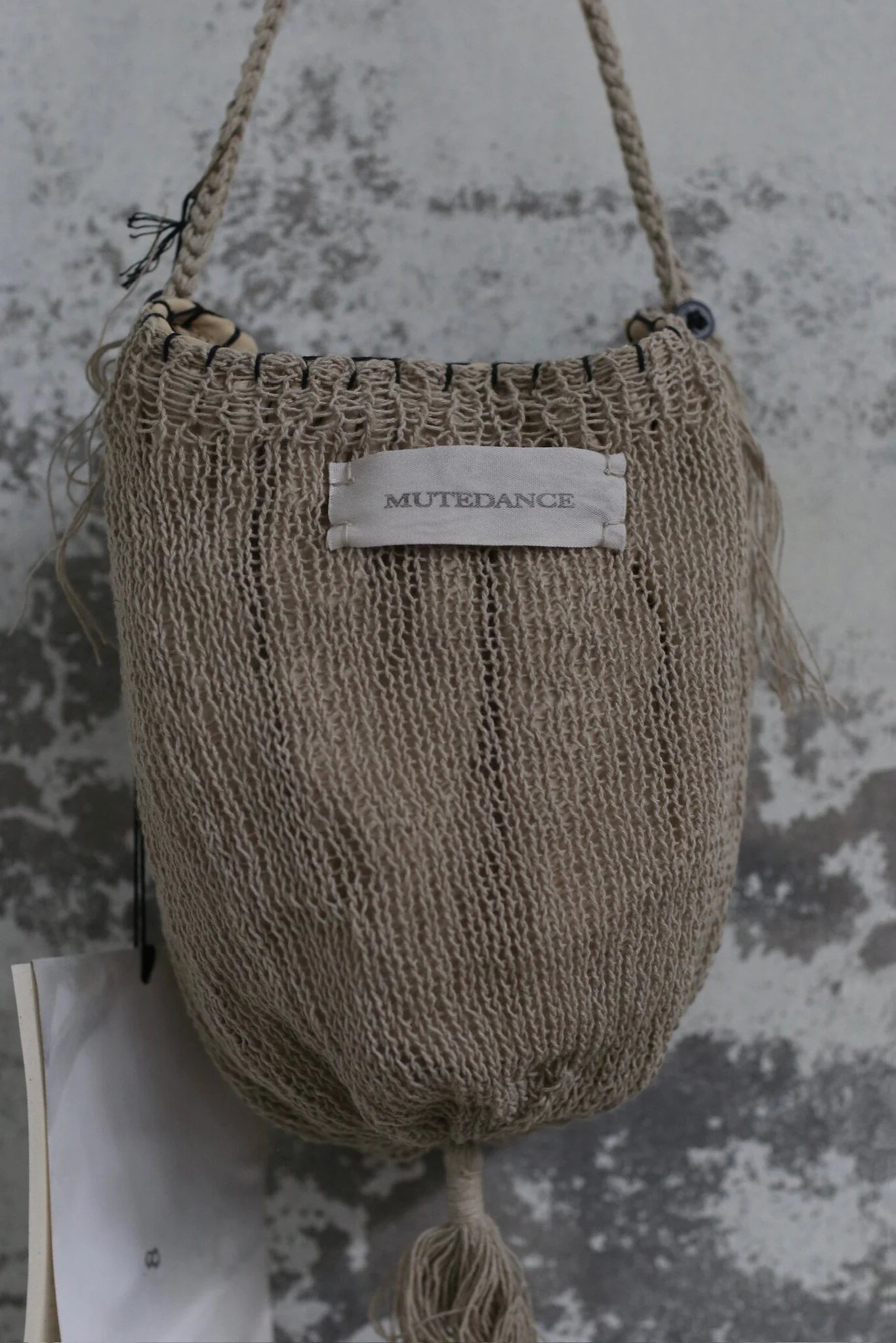Mutedance Spring/Summer 2026 Plant-Dyed Handmade Bag Collection MD-MD26SS183 - Image 2
