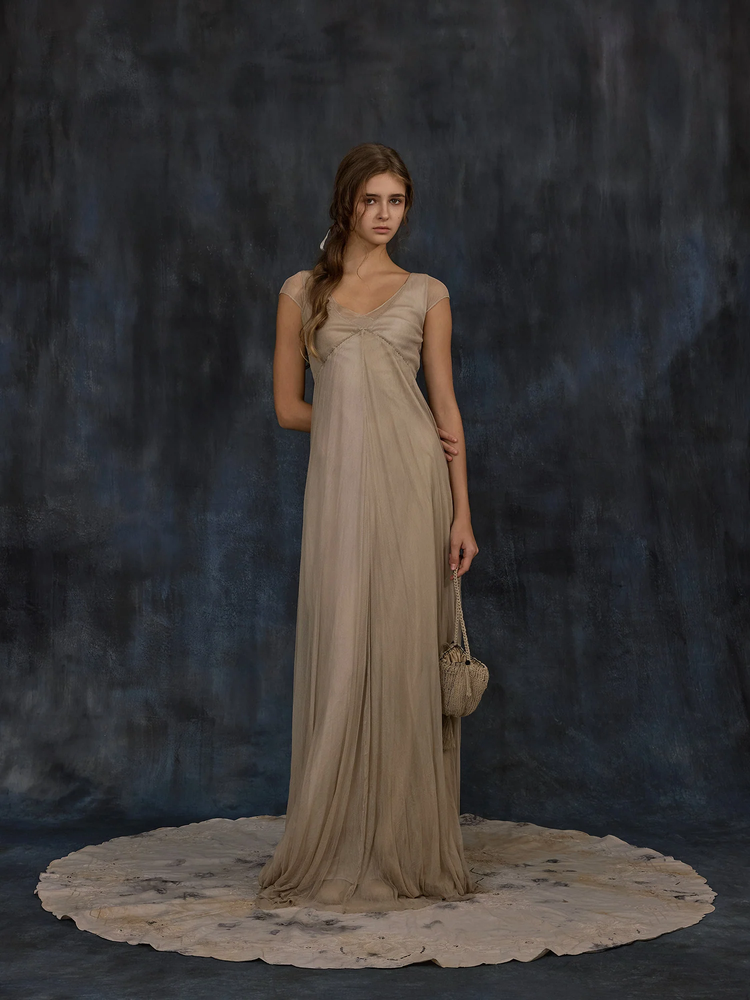 Mutedance Spring/Summer 2026 Round Neck Fitted Waist Dress MD-MD26SS60 - Image 12