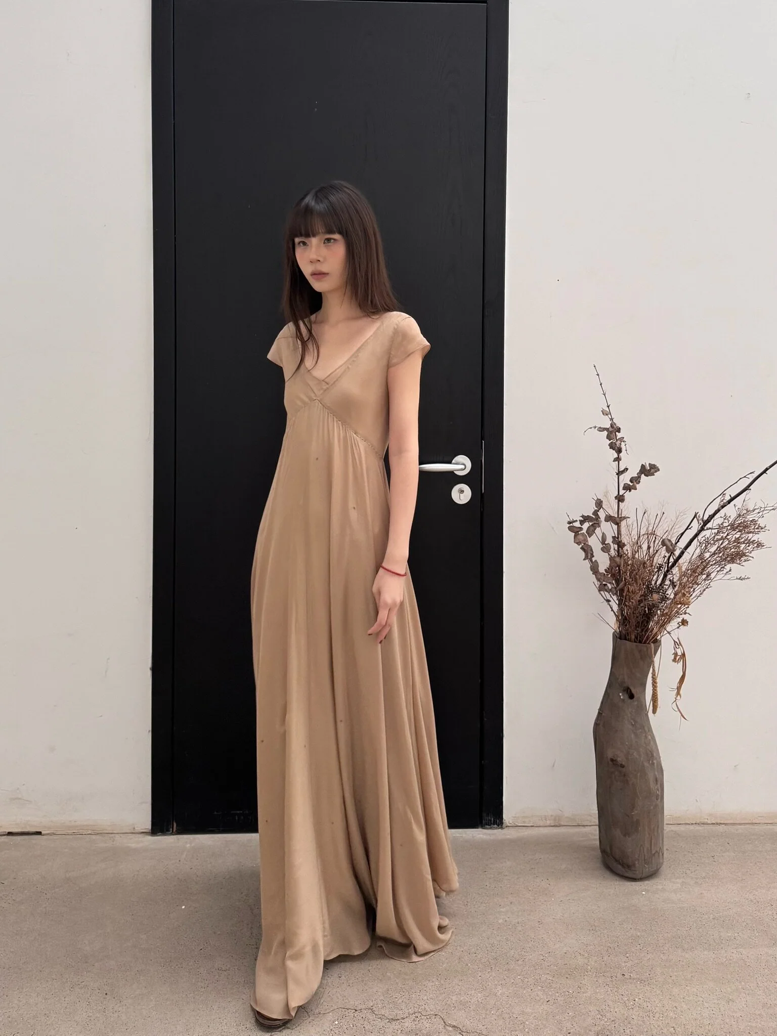 Mutedance Spring/Summer 2026 Round Neck Fitted Waist Dress MD-MD26SS60 - Image 19