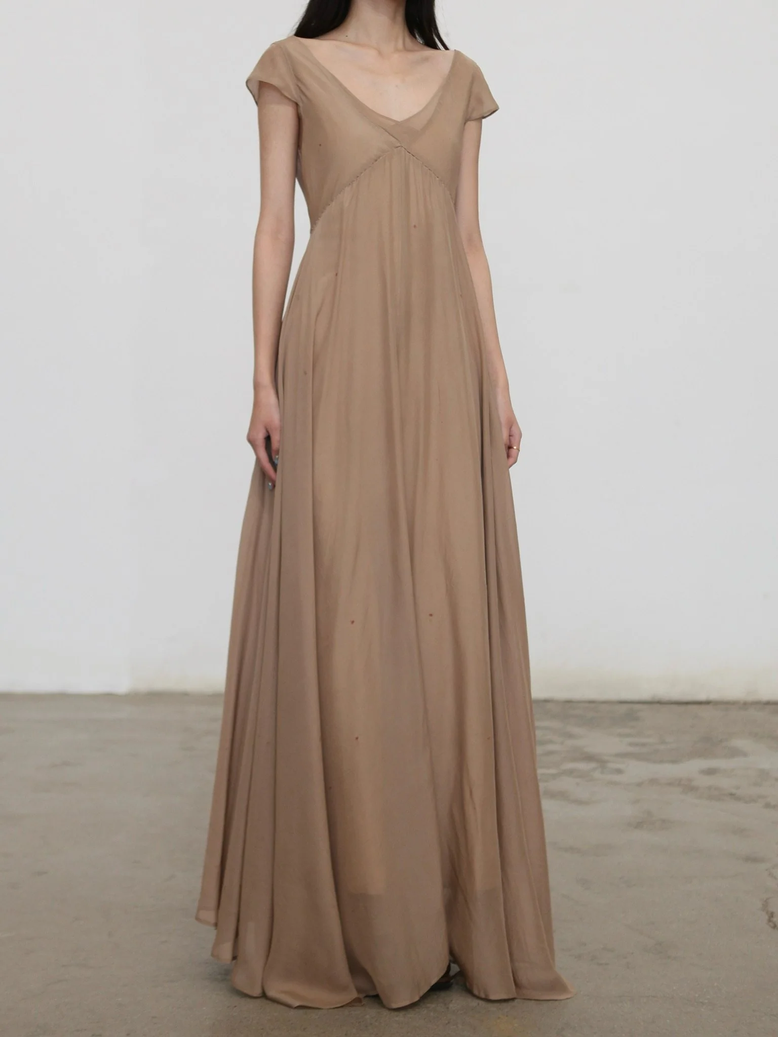 Mutedance Spring/Summer 2026 Round Neck Fitted Waist Dress MD-MD26SS60 - Image 3