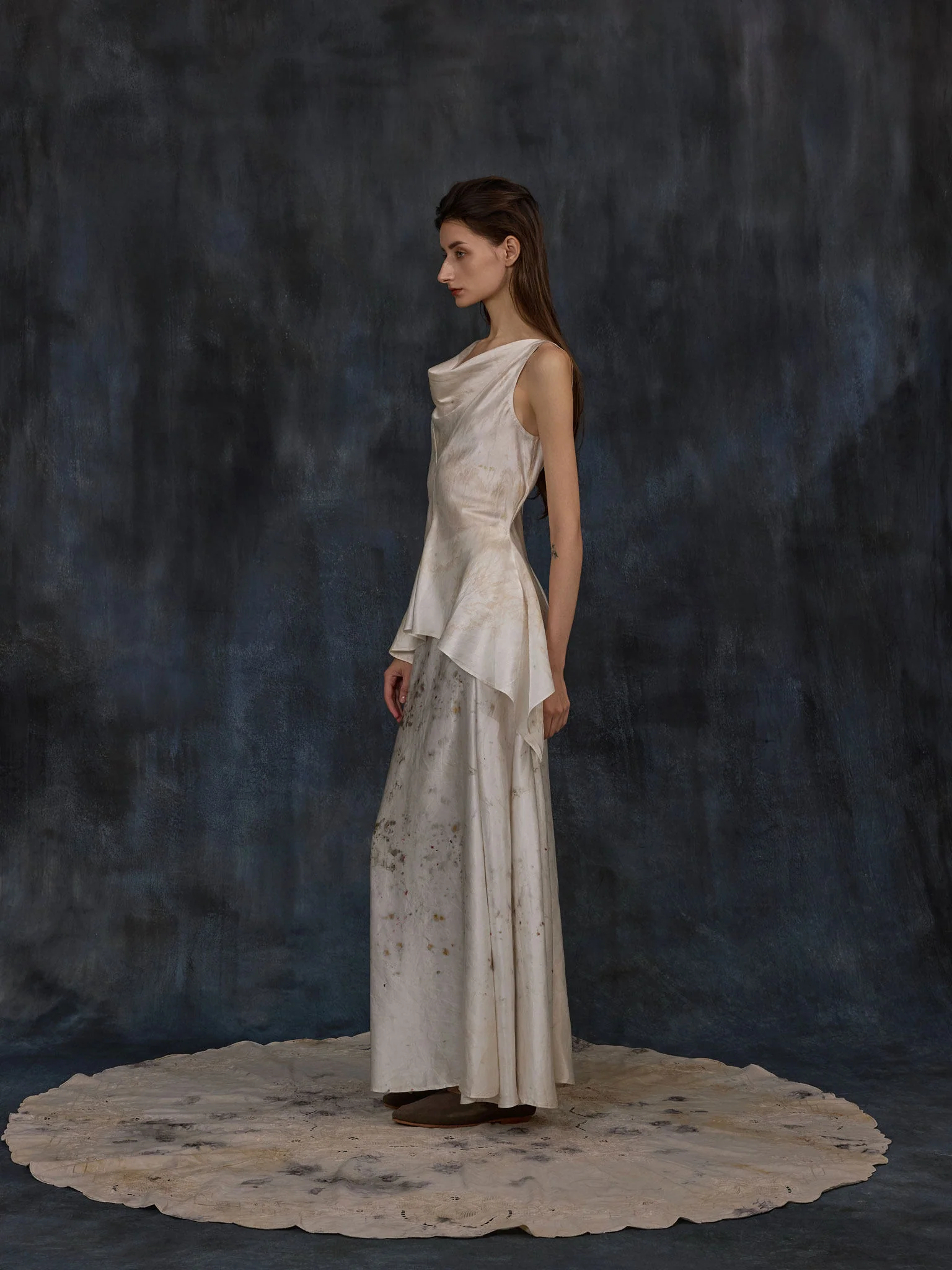 Mutedance Spring/Summer 2026 Silk Midi Skirt, Plant Dyed, High-Quality Handmade, MD-MD26SS107 - Image 13