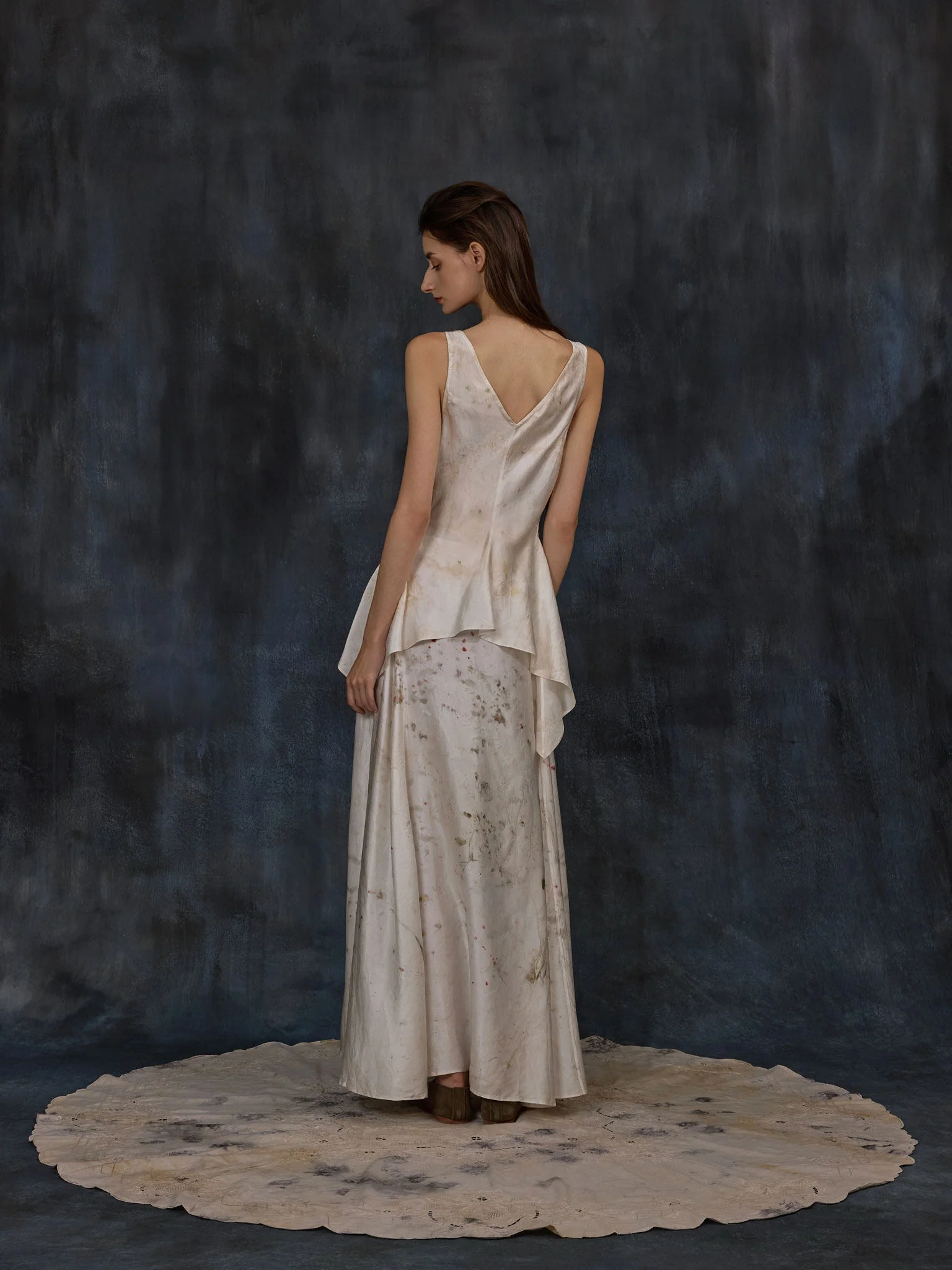 Mutedance Spring/Summer 2026 Silk Midi Skirt, Plant Dyed, High-Quality Handmade, MD-MD26SS107 - Image 14