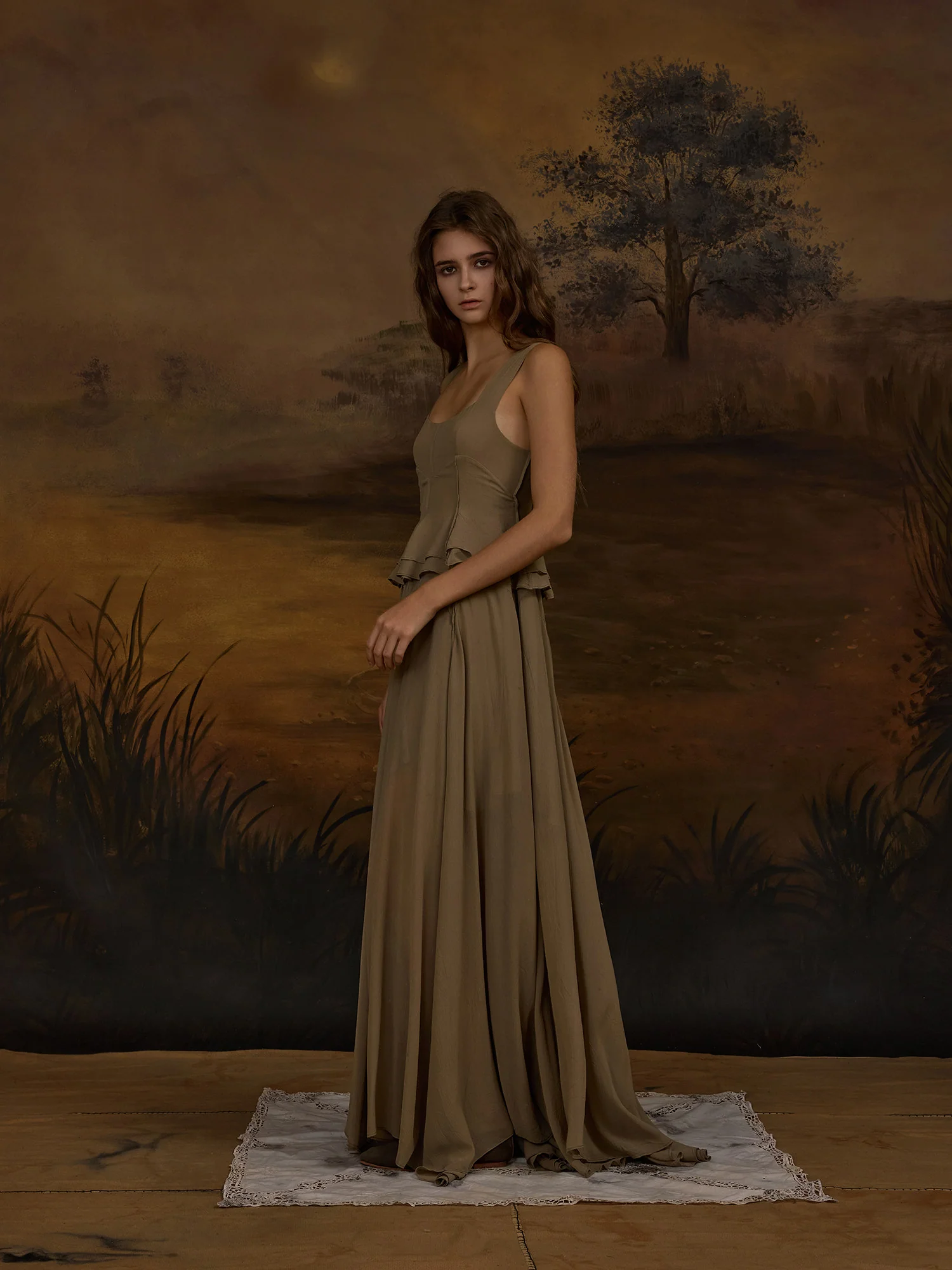 Mutedance Spring/Summer 2026 Square Neck Dress MD-MD26SS97 - Image 11