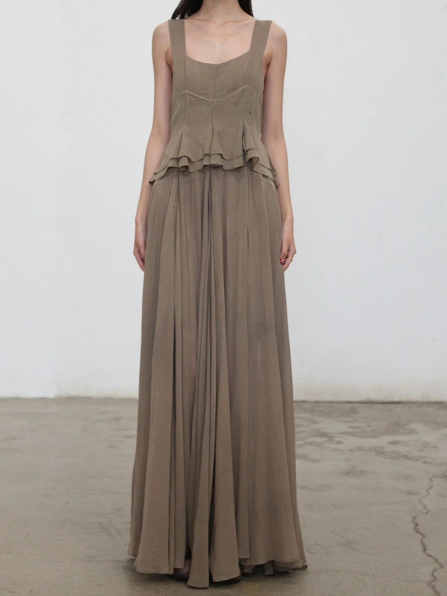 Mutedance Spring/Summer 2026 Square Neck Dress MD-MD26SS97 - Image 3