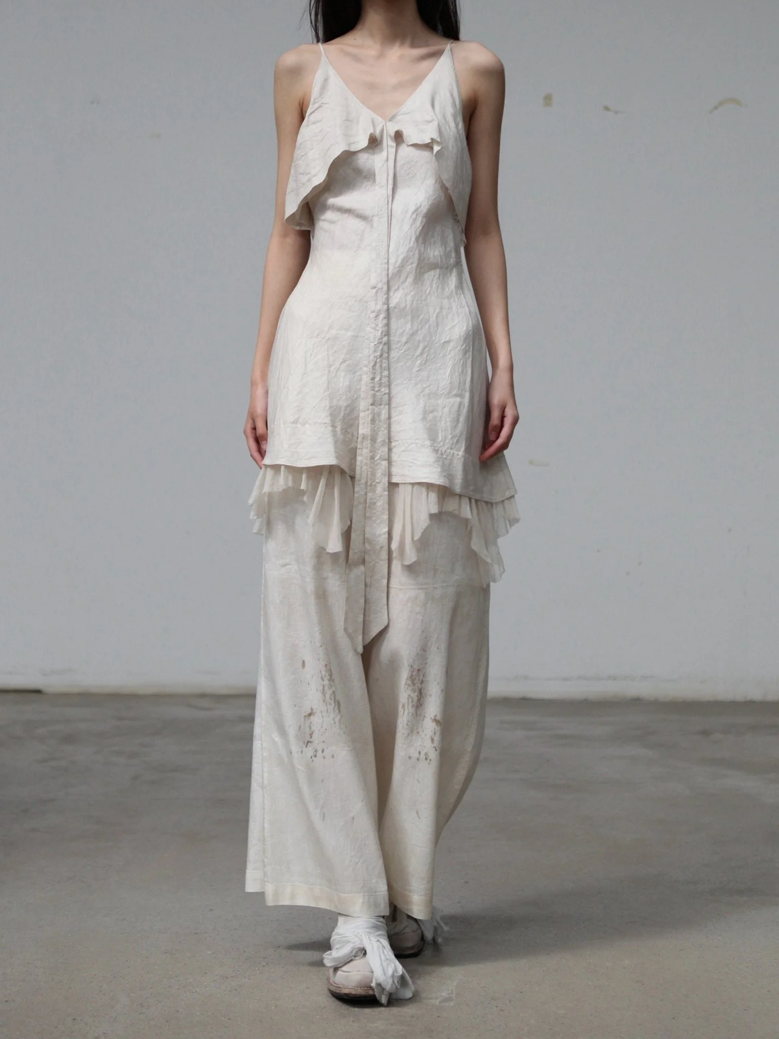Mutedance Spring/Summer 2026 Straight Leg Casual Pants, Plant Dye, MD-MD26SS156 - Image 9