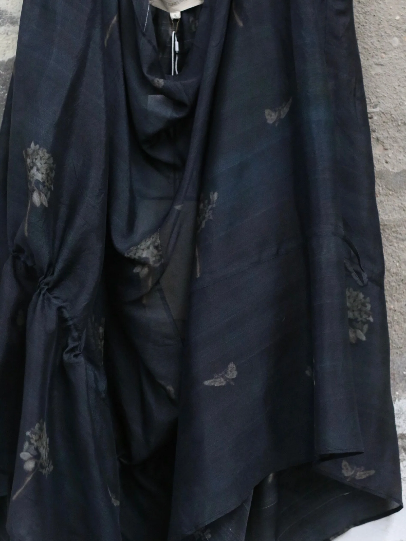 Mutedance Spring/Summer 2026 V-neck Loose Floral Dye Top/Shirt MD-MD26SS140 - Image 6