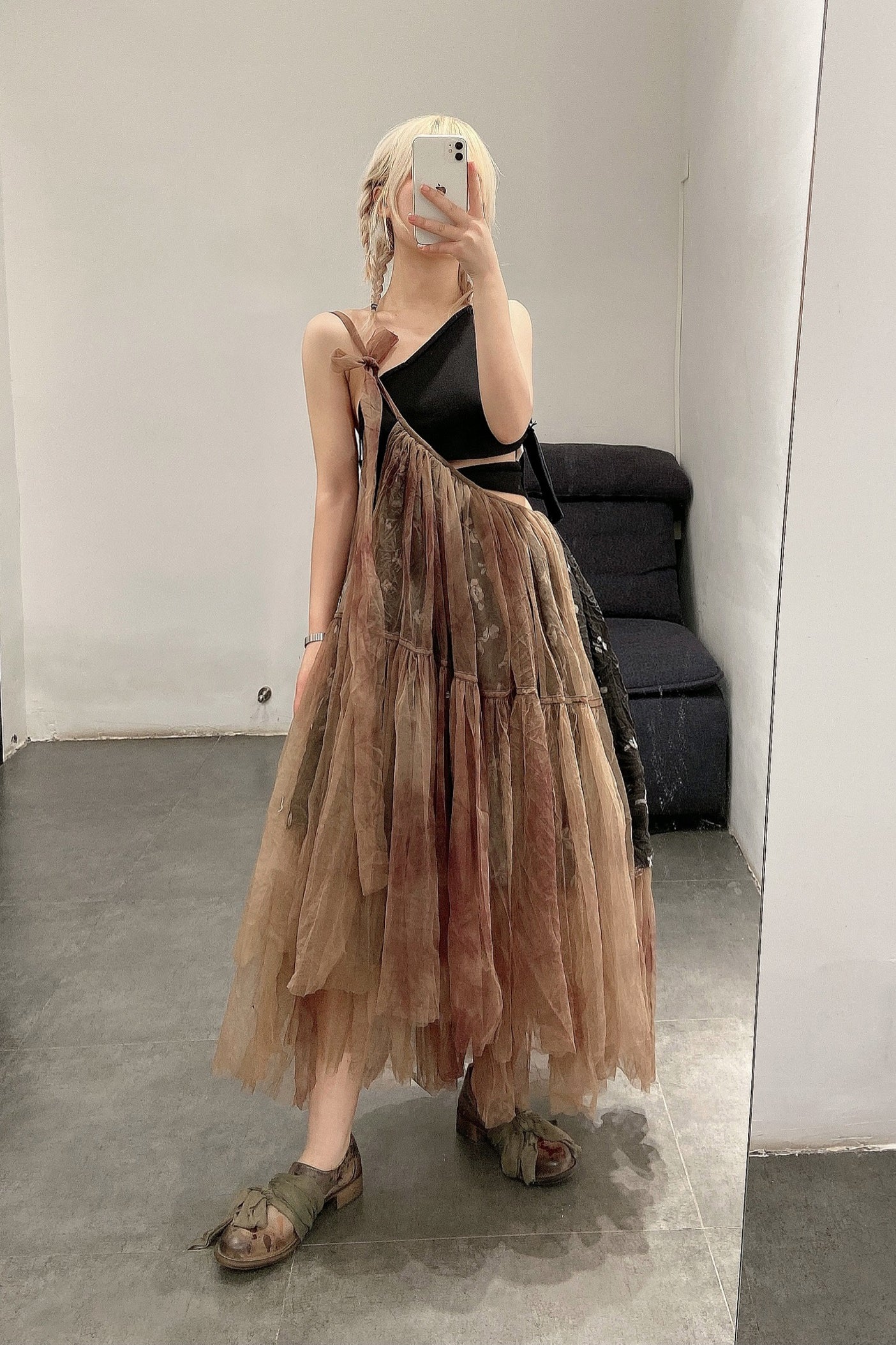 MUTEDANCE Lace Up Skirt MD20SS-BLO57 PM001 - Image 16