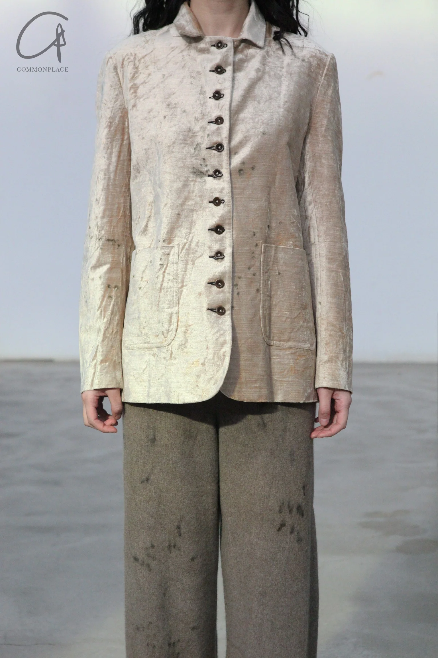 MUTEDANCE textured jacket MD23FW50 bare color PM97 - Image 2