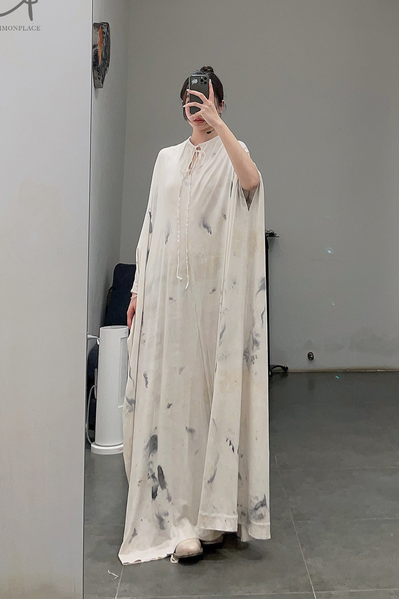 MUTEDANCE tie-dyed dress MD-MD23SS84-HUARAN - Image 16