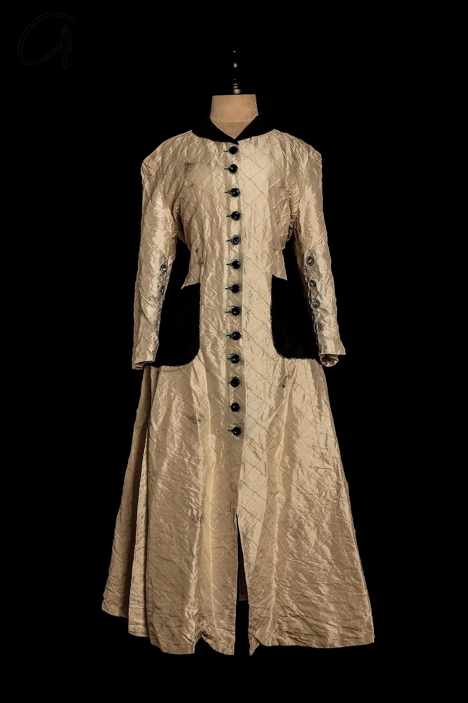 MUTEDANCE Two-Wear Silk Long Jacket MD22SS13 PM35 - Image 11