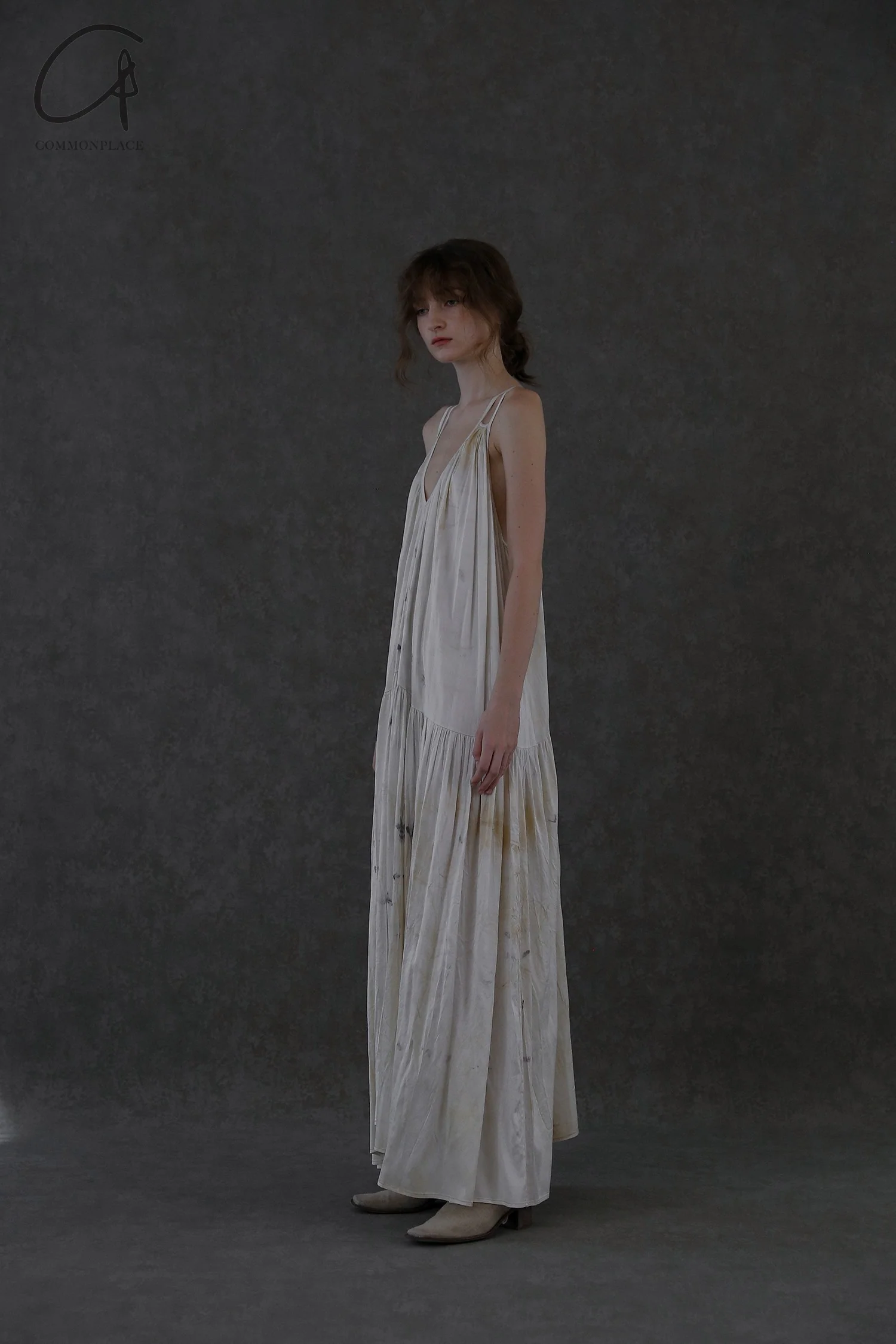 MUTEDANCE V-Neck Drape Dress MD22SS23 PM31 - Image 14