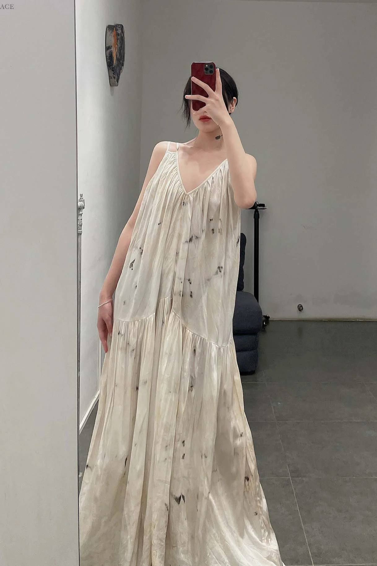 MUTEDANCE V-Neck Drape Dress MD22SS23 PM31 - Image 16
