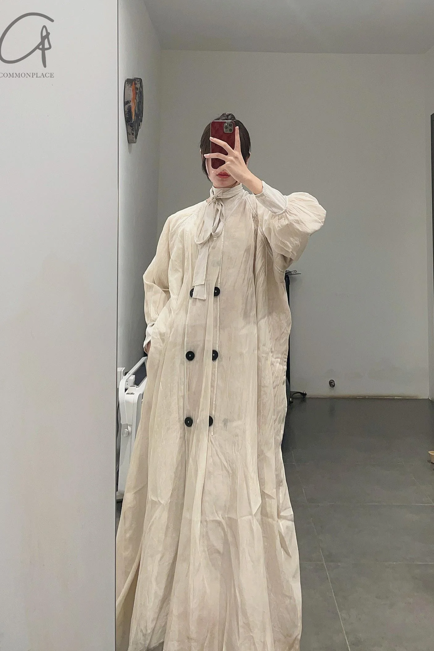 MUTEDANCE V -neck flower dye jacket MD22FW12 - Image 18