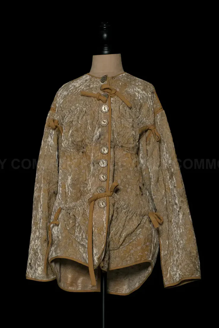 Mutedance Velvet/Silk Hand-Tied Jacket MD-MD23FW55-0 Velvet PM89 - Image 6
