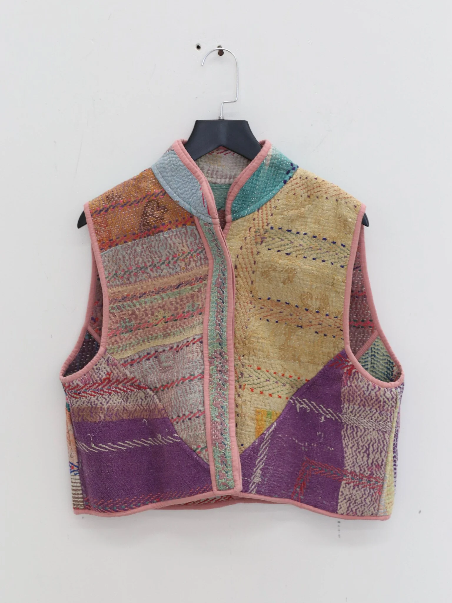 NAMAI Spring/Summer 2026 Kantha Vest, Recycled Cotton NM-NMGA001-12 - Image 3
