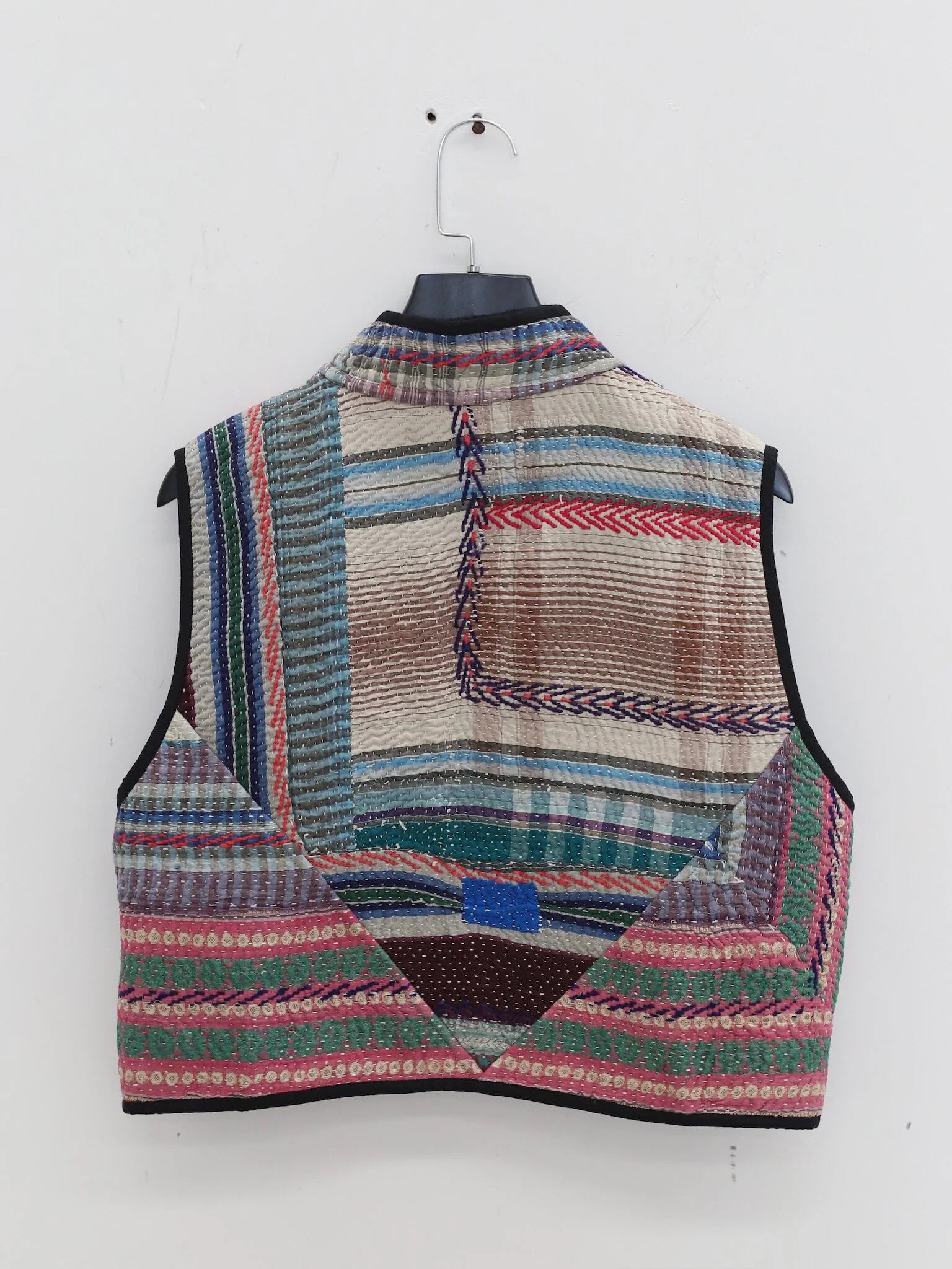 NAMAI Spring/Summer 2026 Kantha Vest, Recycled Cotton NM-NMGA001-15 - Image 4