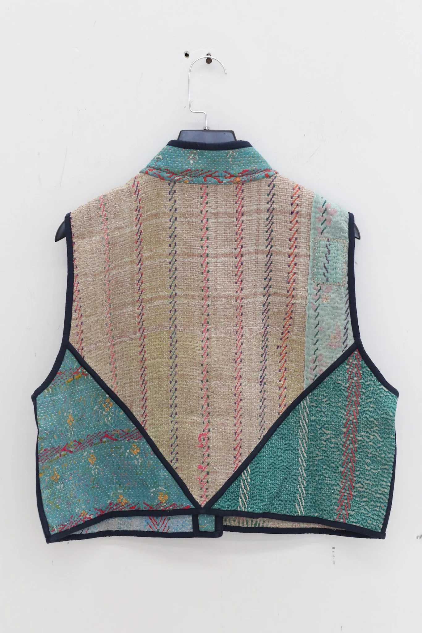 NAMAI Spring/Summer 2026 Kantha Vest, Recycled Cotton NM-NMGA001-18 - Image 2