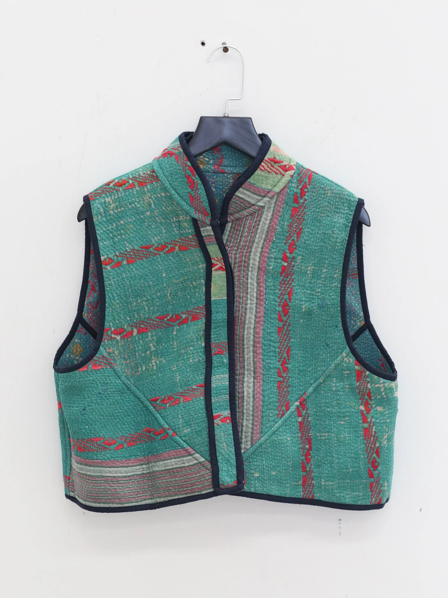 NAMAI Spring/Summer 2026 Kantha Vest, Recycled Cotton NM-NMGA001-3 - Image 3
